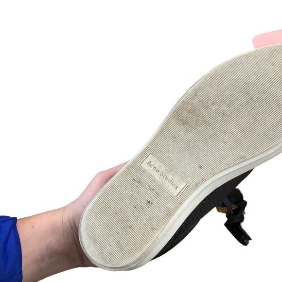 RARE Acne Studios Adriana Grain Sneakers Size 39 - Picture 11 of 16